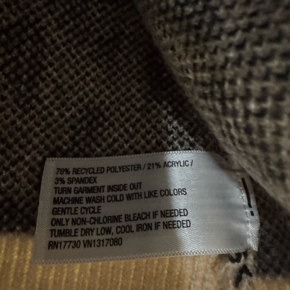 a new day Cream and Brown Knit Sweater - Picture 3 of 4